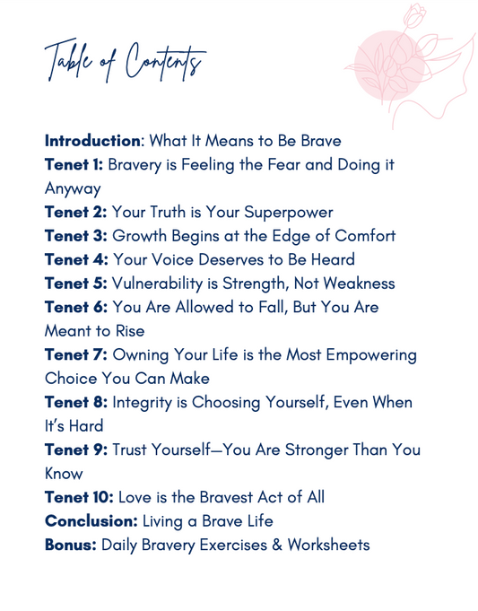 Guide to Cultivating Courage, Confidence & Resilience