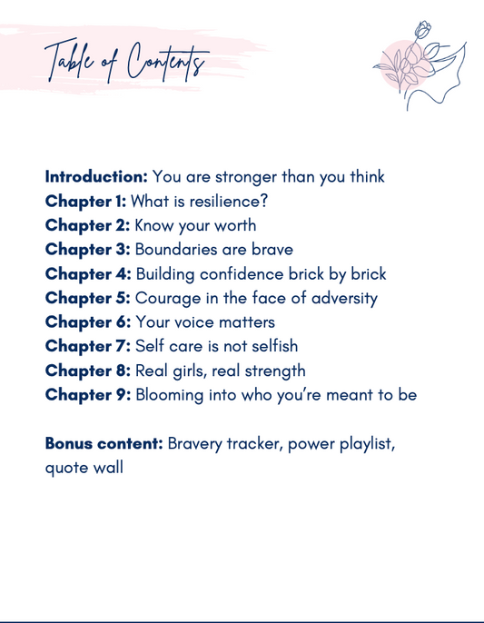 Unshakeable: A Guide to Resilience, Strength & Self-Worth for Teen Girls